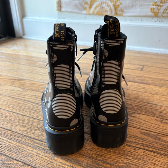 1460 Dr Marten Polka Dot Lace up Boots Size 6 - Picture 6 of 6